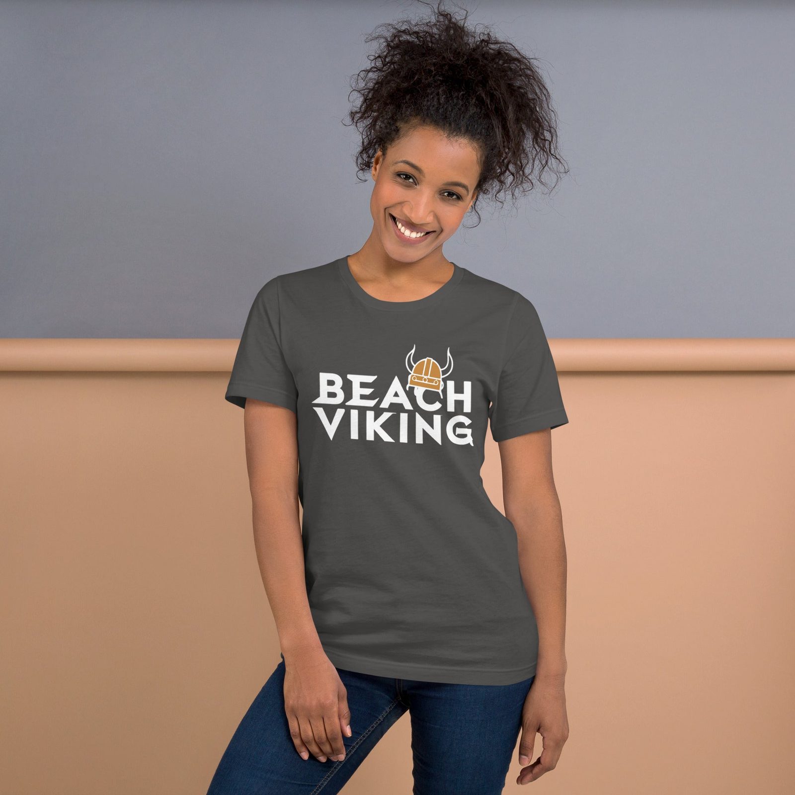 BEACH VIKING White Logo