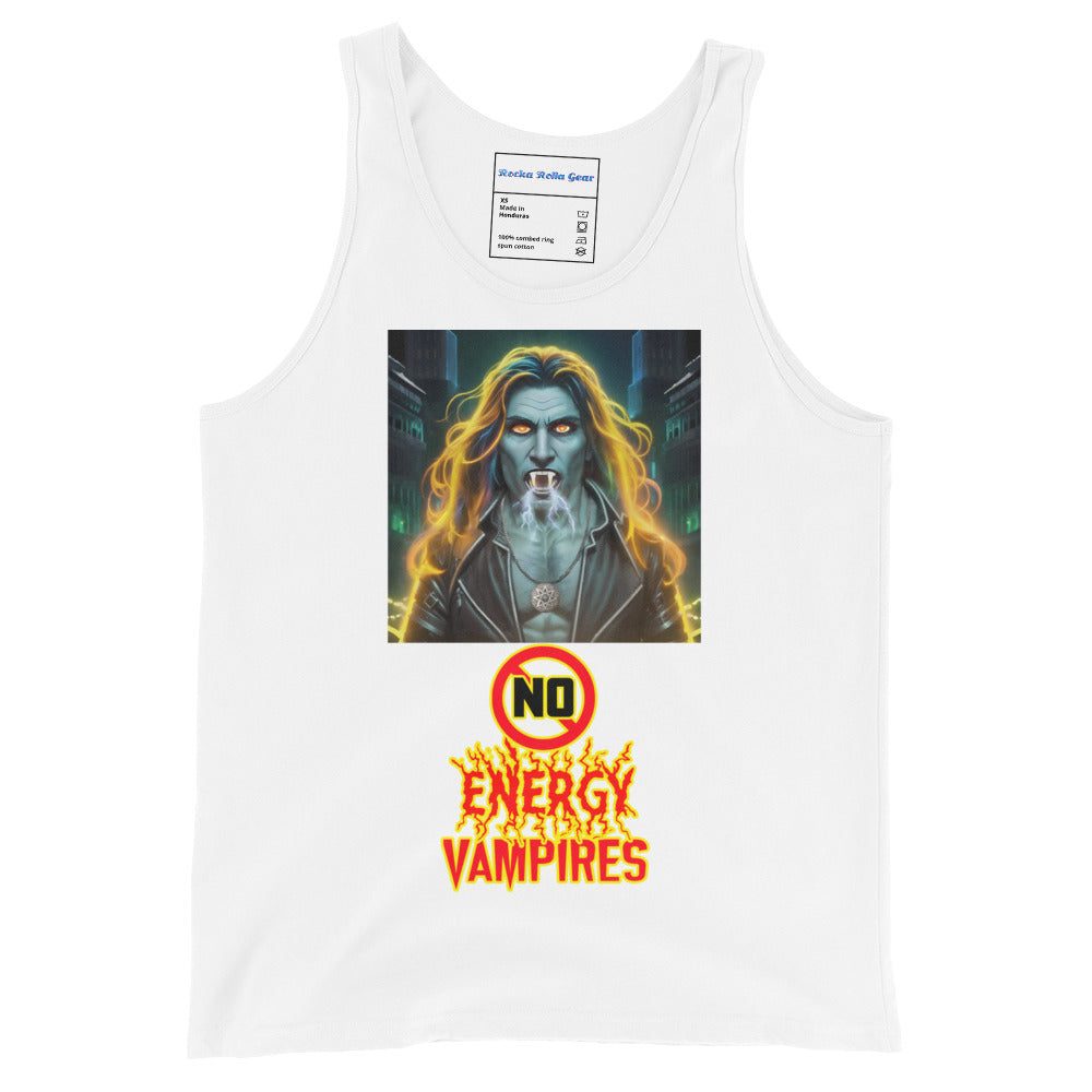 NO ENERGY VAMPIRES Red Logo